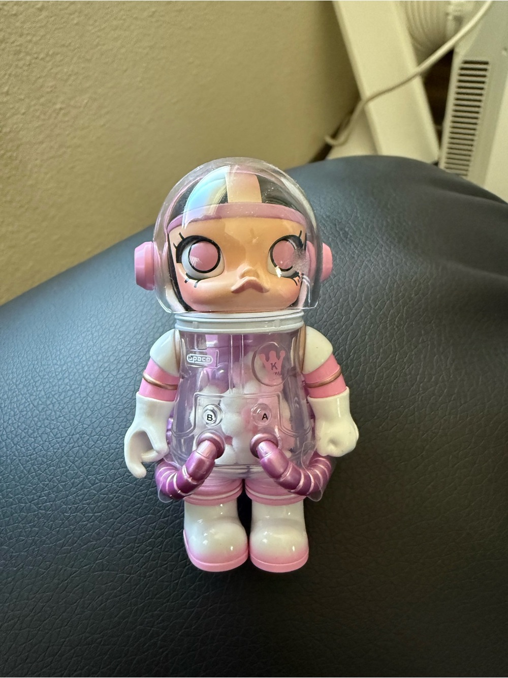 POP MART x Kennyswork Space Molly Heartfelt Words Figure Open Box